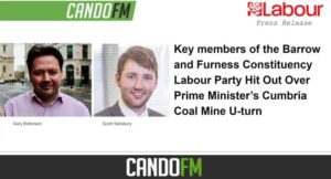 Key members of the Barrow and Furness Constituency Labour hit